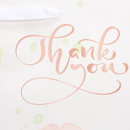 Пакет ламинированный Спасибо, 25.4 30.5 12.7 см - Дарите счастье фото 4