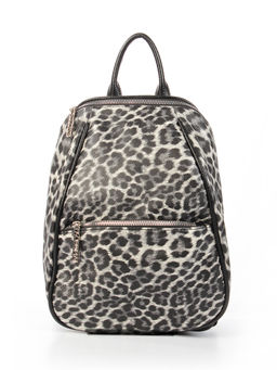 LACCOMA рюкзак Мэри-HL040-леопард черный эко кожа хлопок
