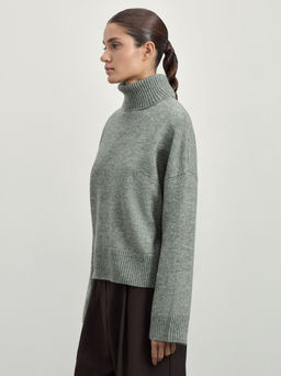 Джемпер с добавлением шерсти / Zarina  фото 4