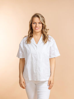 Блузка (хлопок) №25-247 (Лето-2025) - Ганг фото 3