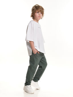 Брюки спортивные 22-7669 хаки - Mini maxi фото 6