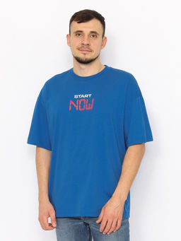 CRB wear/CWSM 60310-42 Футболка мужская,синий/Ex.Cherubino  фото 3