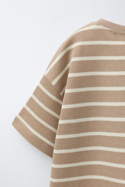 6-14 A?OS/ PIJAMA WAFFLE ETIQUETA / Marr?n - Zara фото 9