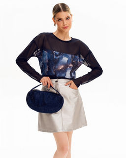 Лонгслив из сетки - Sahar art lab фото 7