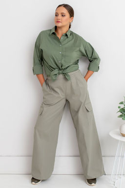 Брюки МБ-231 оливка - Angelika фото 7