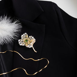 Брошь-подвеска Арт. 3V-2460-Y - MyGemma фото 4