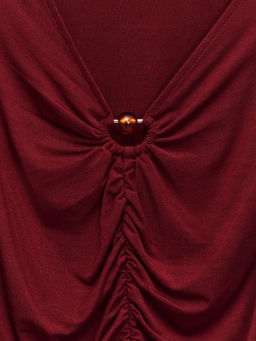 Облегающий лонгслив из модала / Zarina фото 9