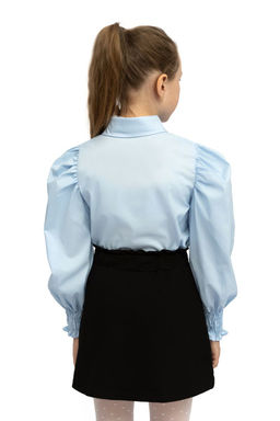 Блузка для девочки 61397 Голубой* 1050 Lets go - Let's go фото 3