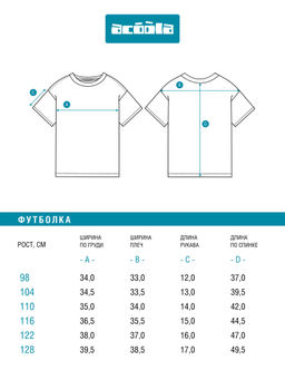 ACOOLA / Футболка детская для мальчиков Valar темно-серый