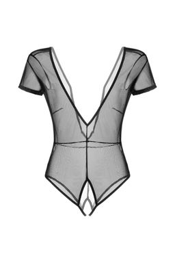 Эротическое боди Waname Abandon с короткими рукавами черное (42-44) - Waname apparel фото 12