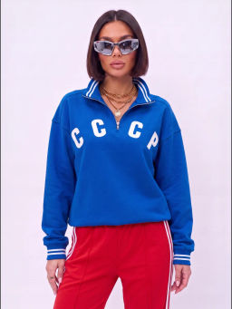 свитшот толстовка СССР футер 3хнитка петля, качество пенье - Knitka wear фото 22