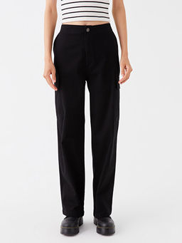 Standart Fit Kad?n Kargo Pantolon