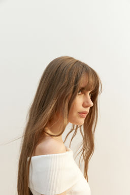 Vestido off-the-shoulder de canal? - H&m фото 4