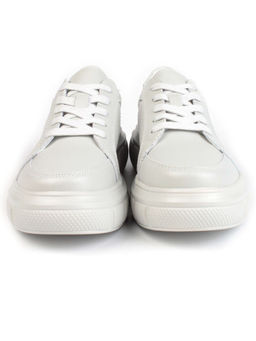 05-PDE35-3 GRAY Кроссовки женские (натуральная кожа)