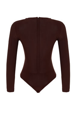Kahverengi Cut Out/Pencere Detayl? Orme Body TPRAW24BD00001