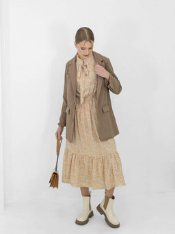 Платье Лозен (песочный) - Nadi bordo фото 8