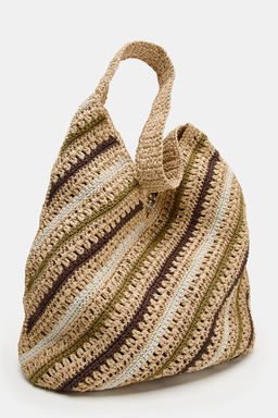 BRAIDED TOTE BAG - Zara фото 2