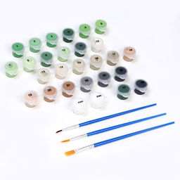 Картина по номерам на холсте с подрамником Панды. Мама и малыш 40 50 см - Школа талантов фото 3