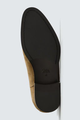 LEATHER CHELSEA BOOTS - Zara фото 4