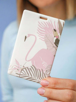 Держатель для карт Tropical flamingo (6,5 х 10,4 см)