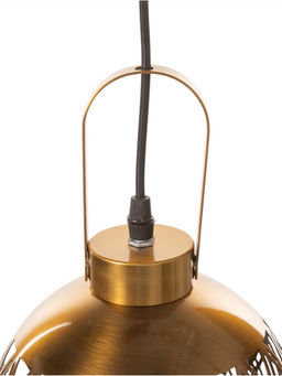 Светильник потолочный BayerLux Paula, 3×40 Вт, Е27, медь, 41×41×25 см