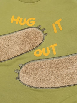 CRB wear / CWBB 90279-37-429 Комплект для мальчика (джемпер, брюки),зеленый  фото 3