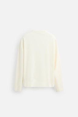 COTTON - HEMP T-SHIRT - Zara фото 14