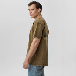 Футболка мужская MIST «Горы», зеленый, р-р M