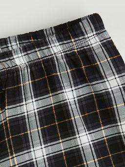 Beli Lastikli Ekose Erkek ?ocuk Pijama ?ort