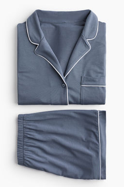 Camisa y pantalon corto de pijama - H&m фото 7