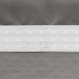 Штора портьерная «Этель. Штрихи», серая, 145×265 см