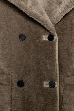 REVERSIBLE DOUBLE-FACED COAT - Zara фото 10