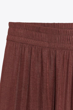 WIDE FLOWING TROUSERS - Zara фото 5