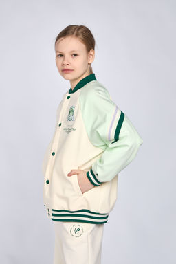 Бомбер Белый