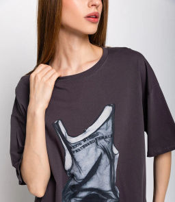 Футболка #КТ326 (1), графит