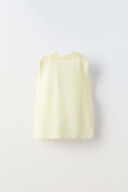 PAMUKLU ISLEMELI T-SHIRT VE BERMUDA SORT TAKIMI - Zara фото 20
