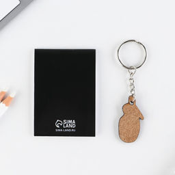 Подарочный набор Настоящему мужчине. 23 февраля, блокнот А7, 16 листов и деревянный брелок - Artfox фото 8