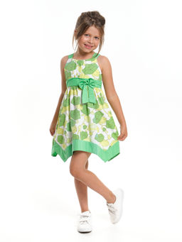 Сарафан для девочки 33-2122 салатовый - Mini maxi фото 3