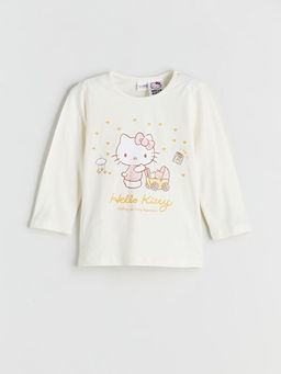 Hello Kitty Bask?l? K?z ?ocuk Pijama Tak?m