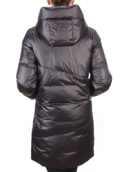 GWD21530P DARK GRAY Пальто зимнее женское PURELIFE (200 гр. холлофайбер) - Fashion фото 5