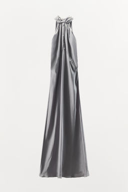 LIMITED EDITION SATIN CAPE DRESS - Zara фото 16