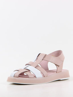 Босоножки EDART 2027.22203py. pudra/white  фото 7