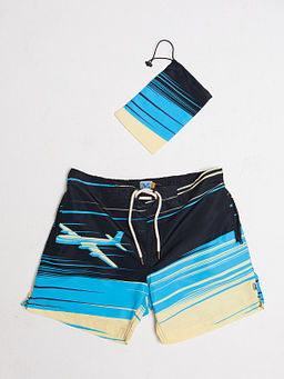 Шорты ЗАПОРОЖЕЦ Samolet BLACK/MULTI  фото 6