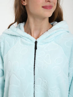 Халат "Лапки" бирюза