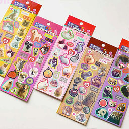 Набор наклеек Various cute pets