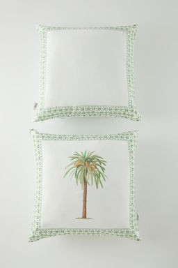 Trendyolmilla Home 2li Palmiye Desenli K?rlent K?l?f? 45x45cm TPHSS25KKK00003  фото 3