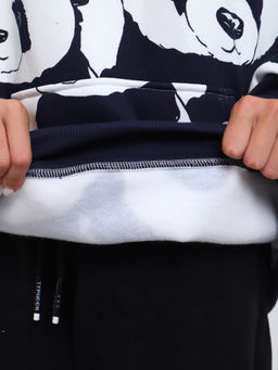 Толстовка "Либерти" темно-синий (панда)