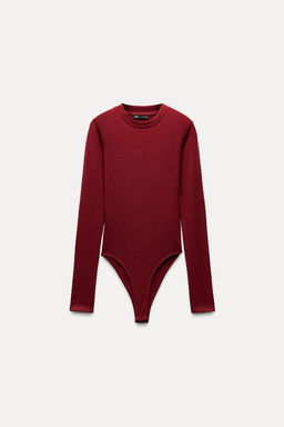 COTTON MODAL BODYSUIT - Zara фото 22