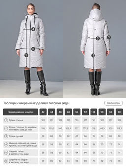 25403 Пальто т.синий - Dizzyway фото 3