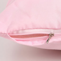 Цена за 2 шт. Наволочка декоративная «Экономь и Я», розовая, 40×40±3 см, полиэстер